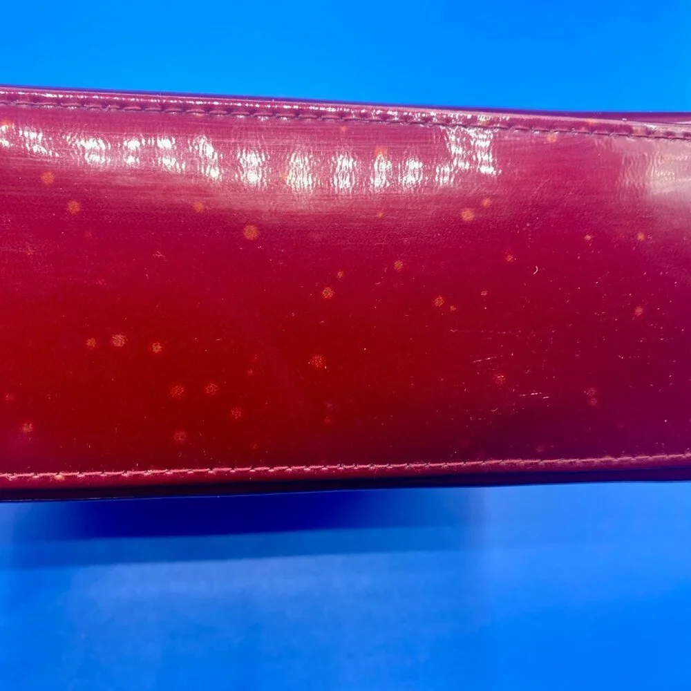 Christian Dior Parfums Hypnotic Poison Metallic Red Vintage Toiletry Bag Dior - Picture 6 of 8